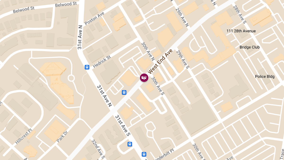 Crash with Injuries at 2500 West End Ave Near Performing Arts