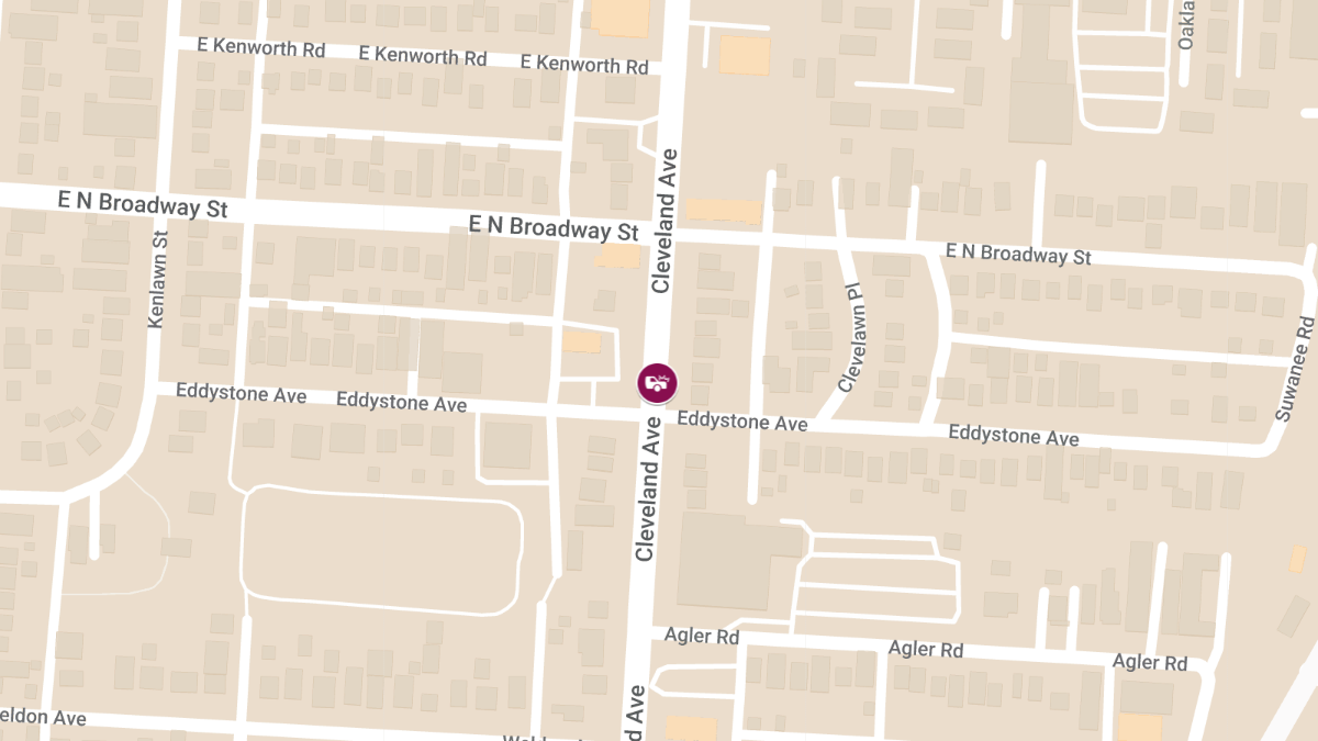 Crash with Injuries at 2996 Cleveland Ave