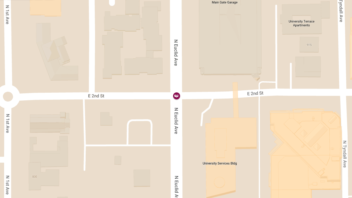 Crash with Injuries at 2nd St & Euclid Ave