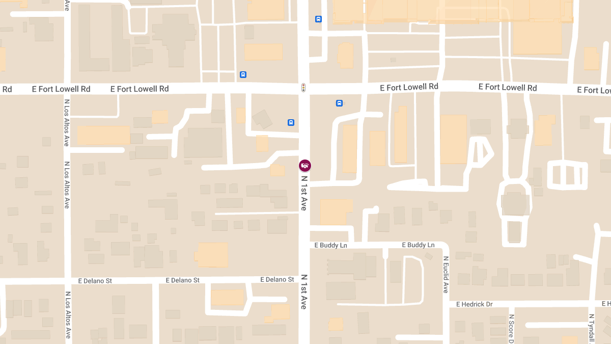 Crash with Injuries at 3128 N 1st Ave
