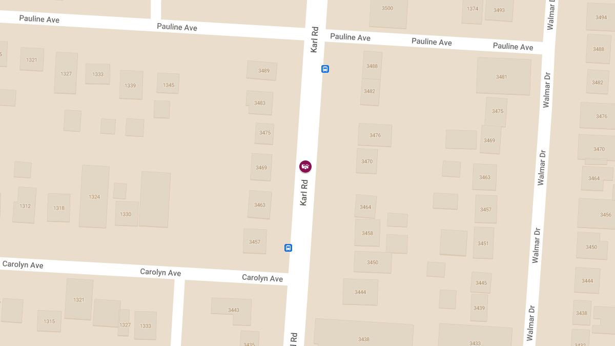 Crash with Injuries at 3463 Karl Rd