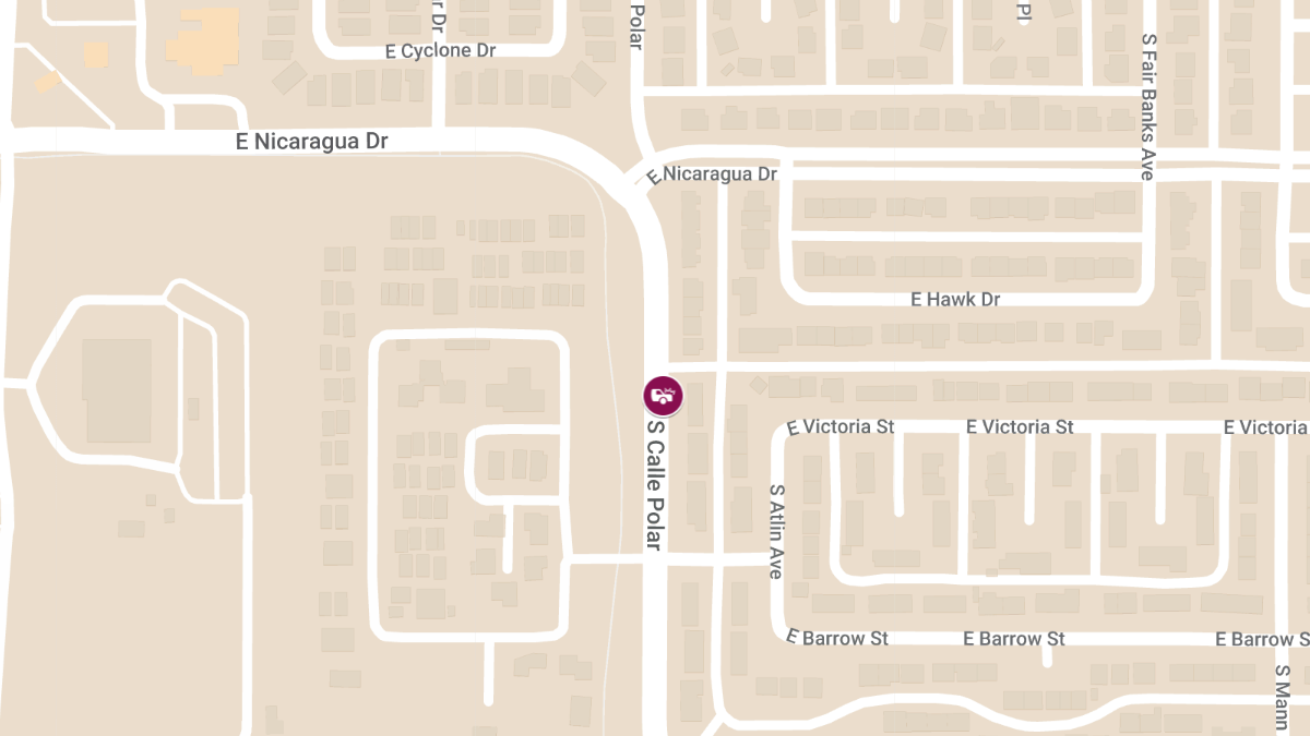 Crash with Injuries at 3700 S Calle Polar