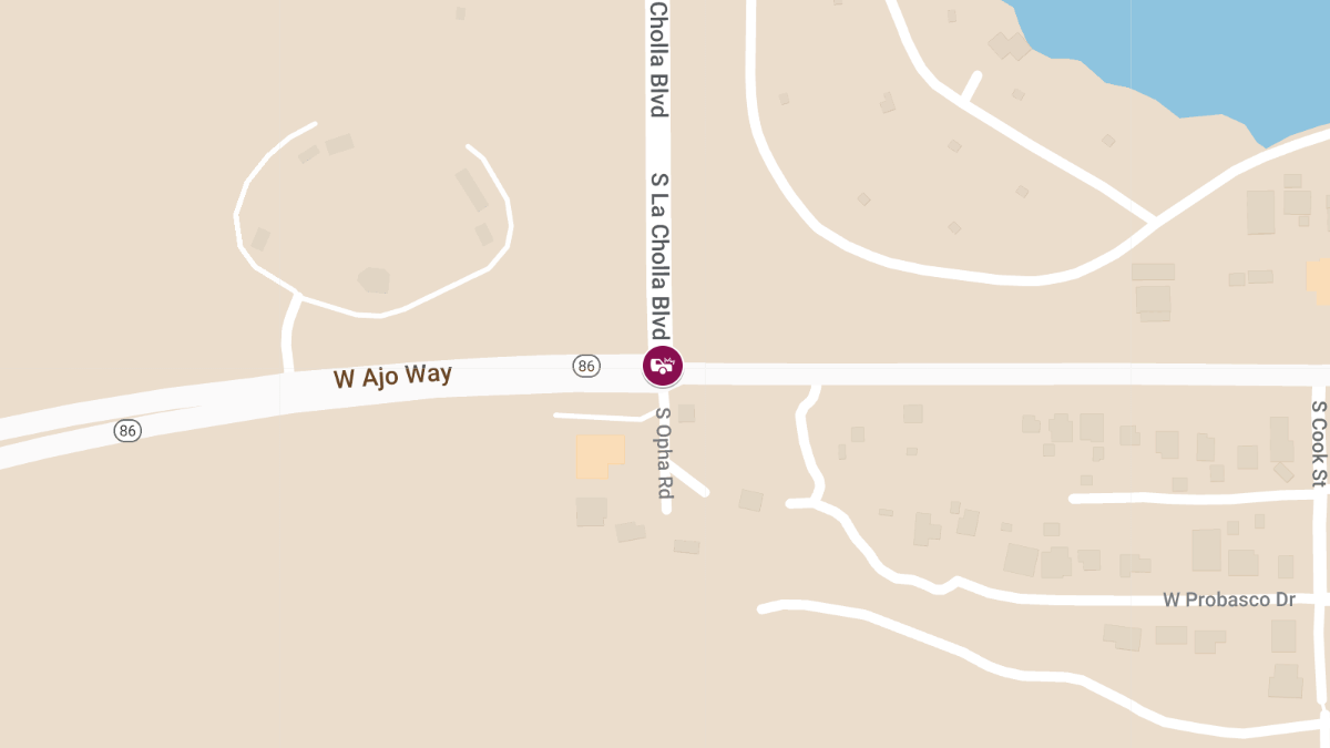 Crash with Injuries at Ajo Way & La Cholla Blvd