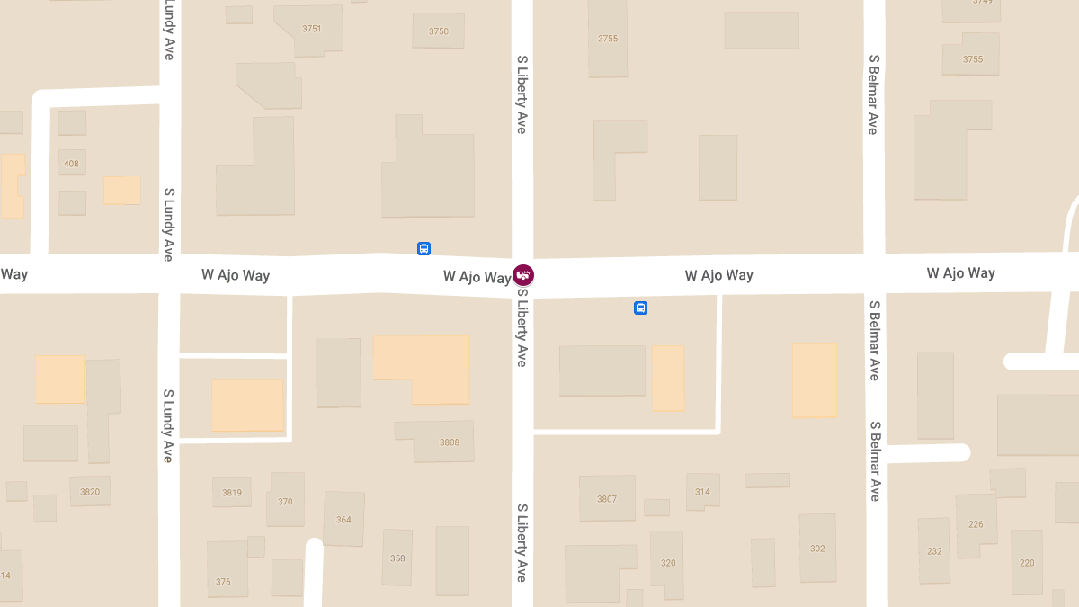 Crash with Injuries at Ajo Way & Liberty Ave