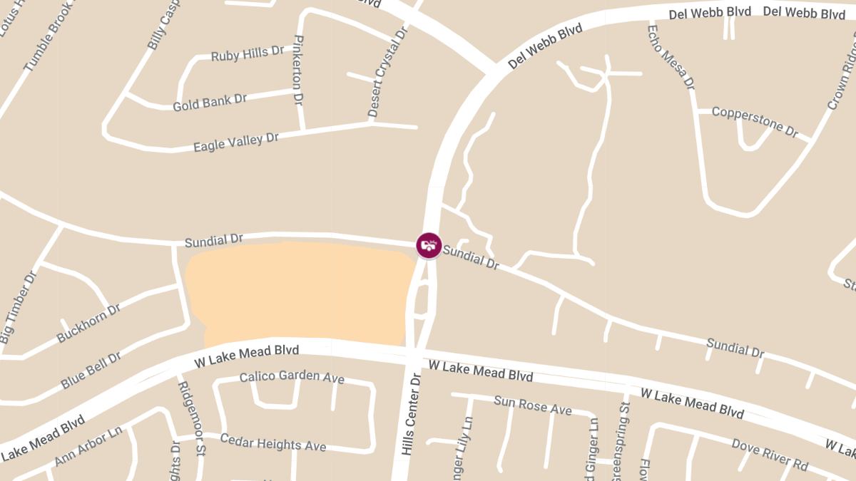 Crash with Injuries at Del Webb Blvd & Sundial Dr