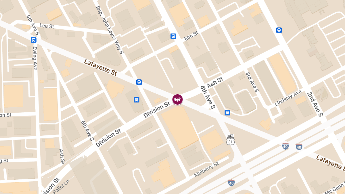 Crash with Injuries at Division St & Lafayette St