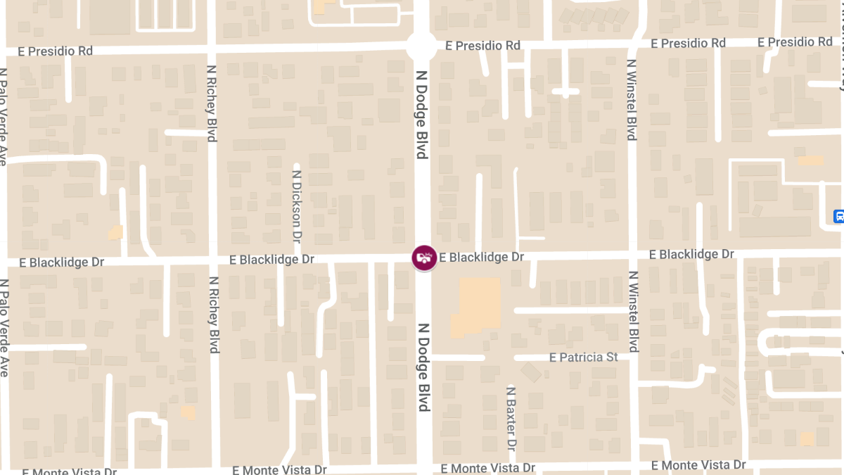 Crash with Injuries at Dodge Blvd & Blacklidge Dr