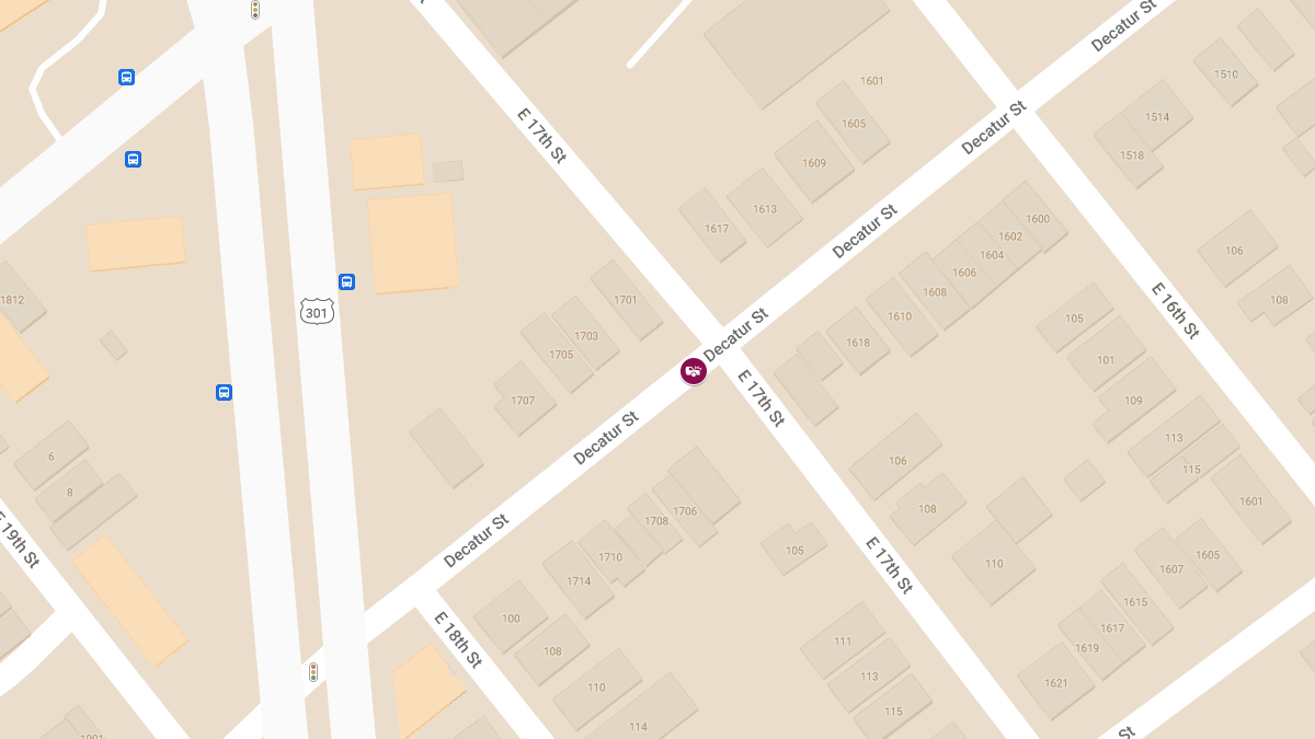 Crash with Injuries at E 17th St and Decatur St in Manchester