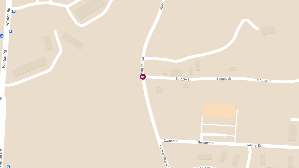 Crash with Injuries at E Apple St & Winton Ridge Ln