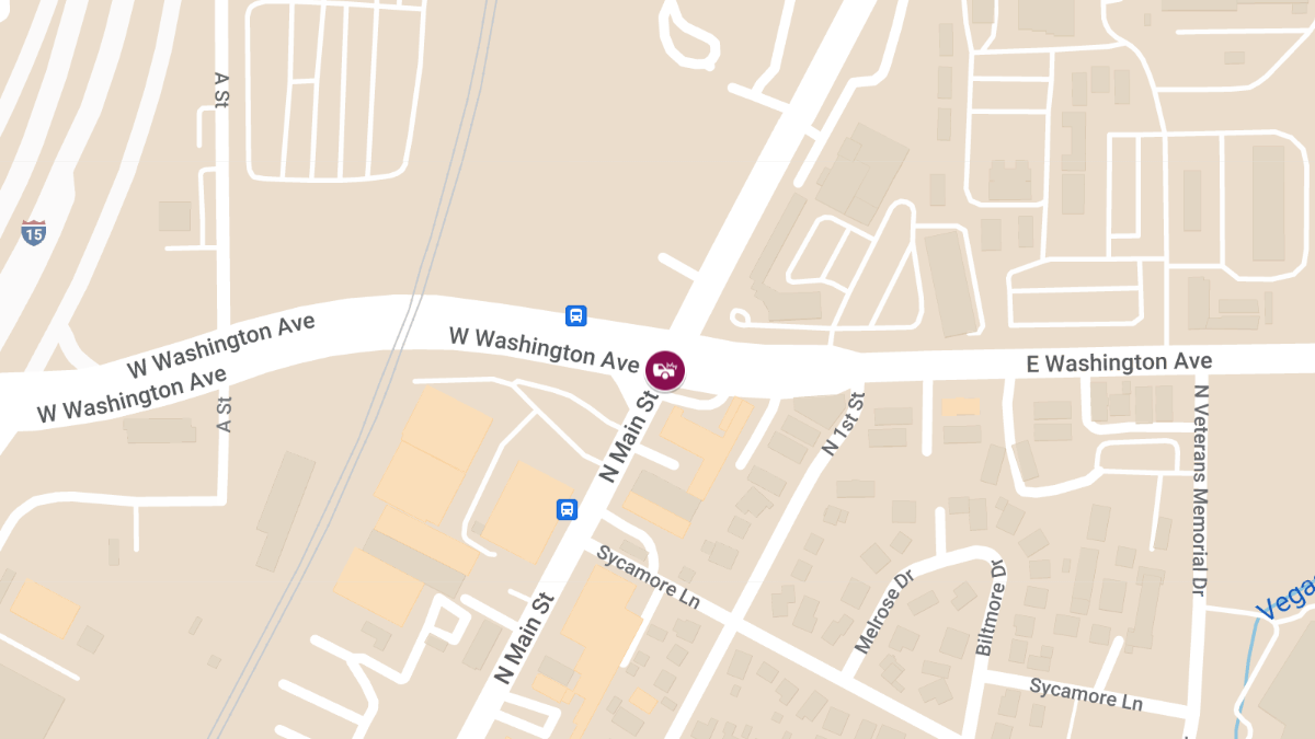 Crash with Injuries at E Washington Ave & N Main St