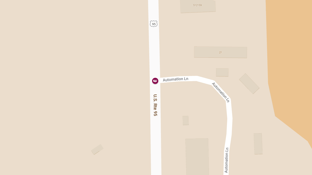 Crash with Injuries at Hwy 95 and Automation Ln