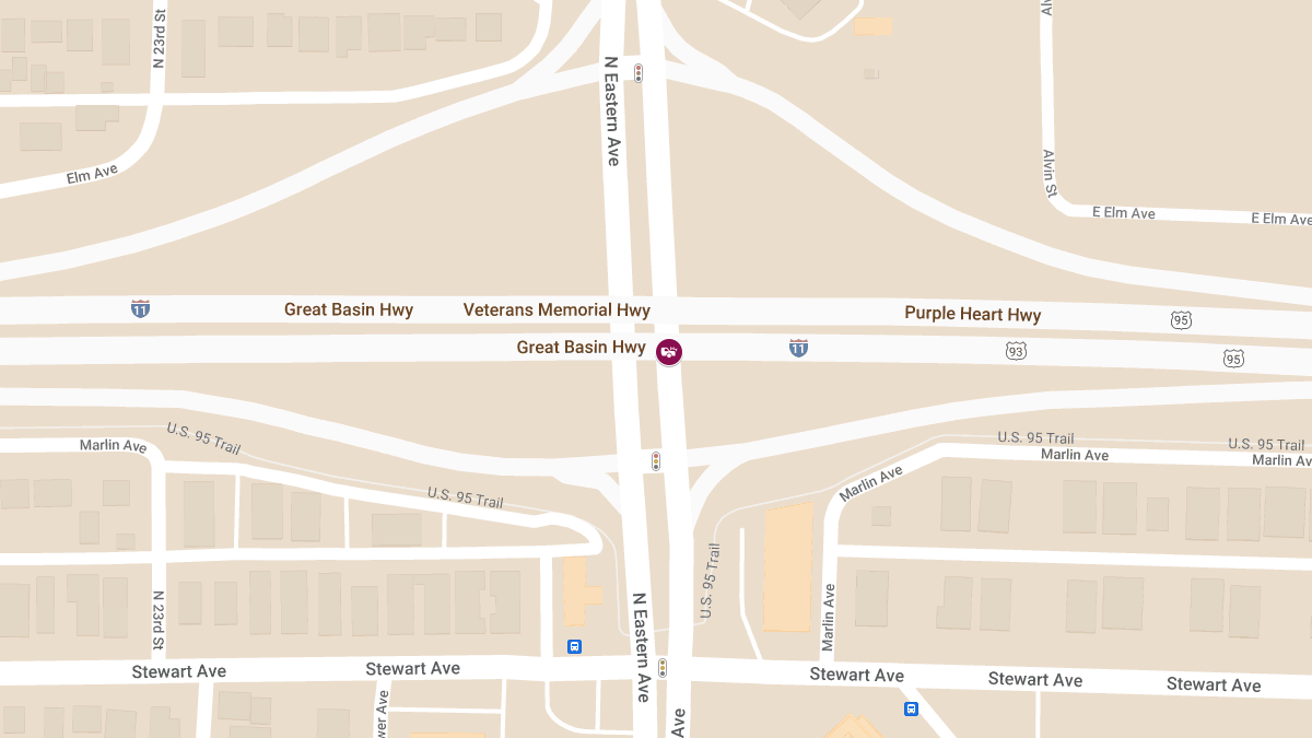 Crash with Injuries at IR11 S and Eastern Ave