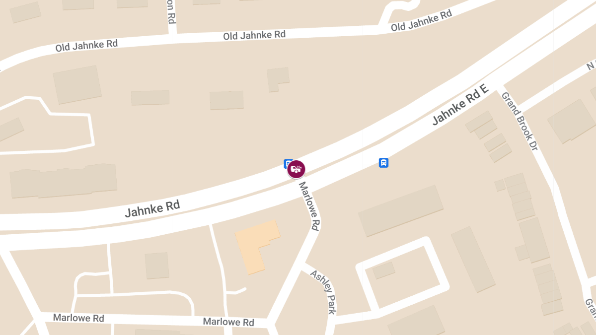 Crash with Injuries at Jahnke Rd & Marlowe Rd