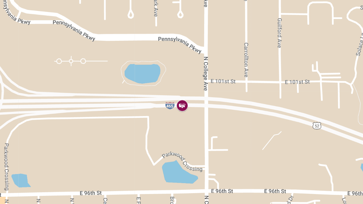 Crash with Injuries at MM 29 on I-465
