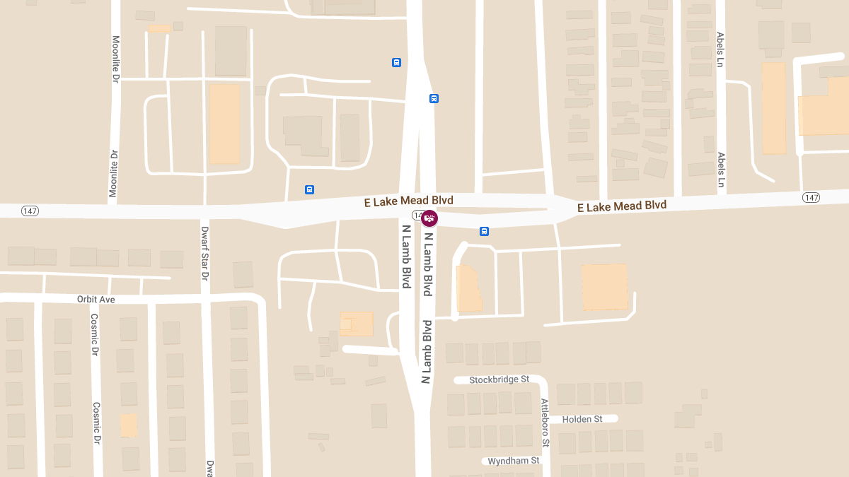 Crash with Injuries at N Lamb Blvd & E Lake Mead Blvd