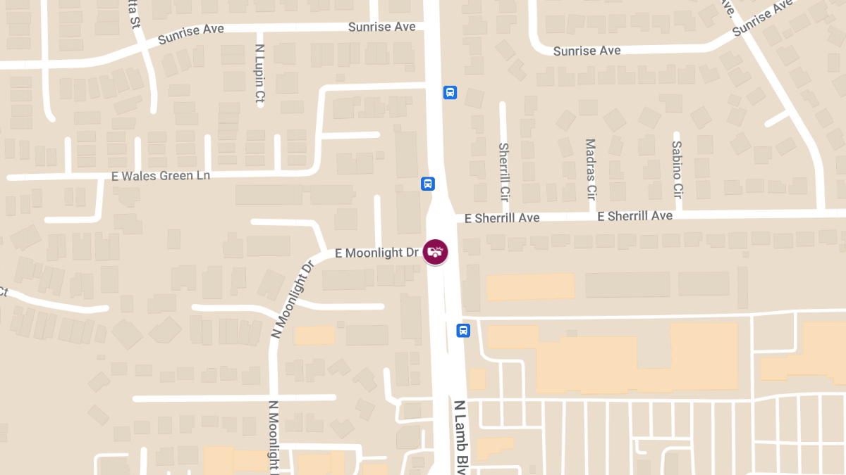 Crash with Injuries at N Lamb Blvd & Moonlight Dr