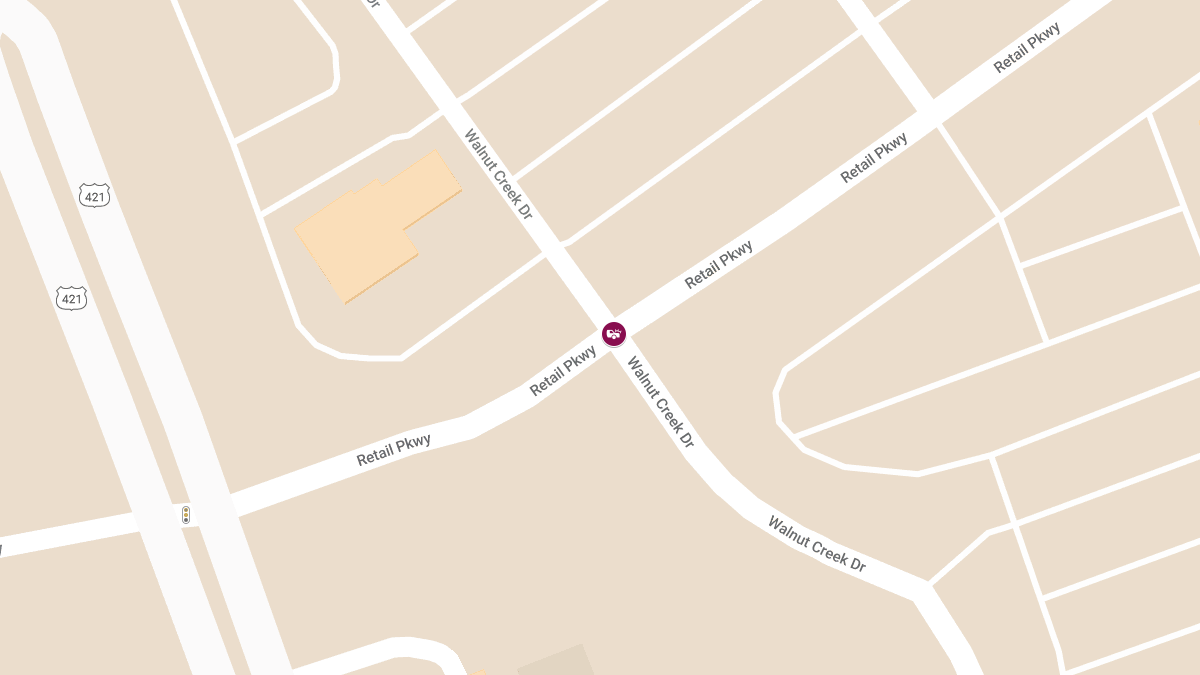 Crash with Injuries at Retail Pkwy & Walnut Creek Dr