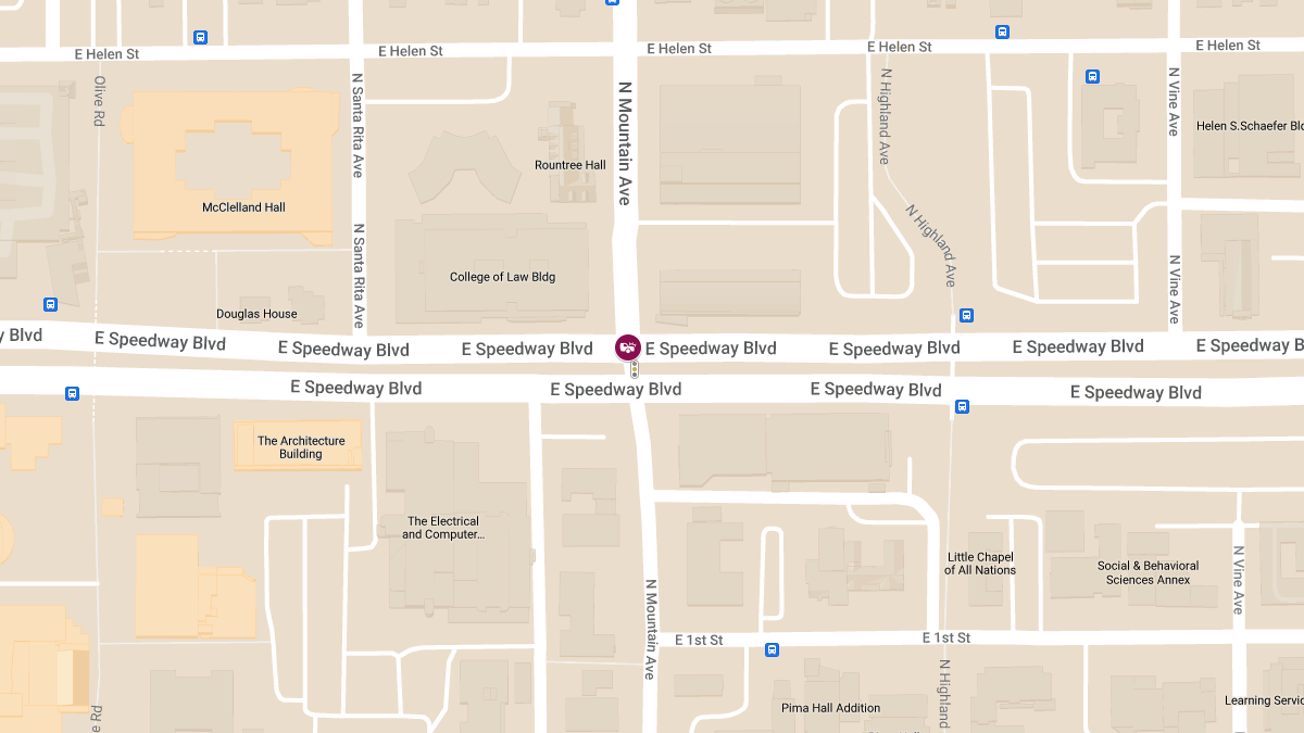 Crash with Injuries at Speedway Blvd & Mountain Ave