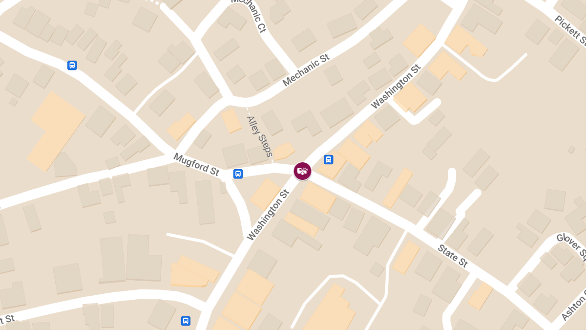 Crash with Injuries at Washington St & Essex St in Chinatown