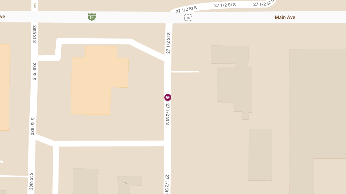 Crash with Injuries on 27 1/2 St S