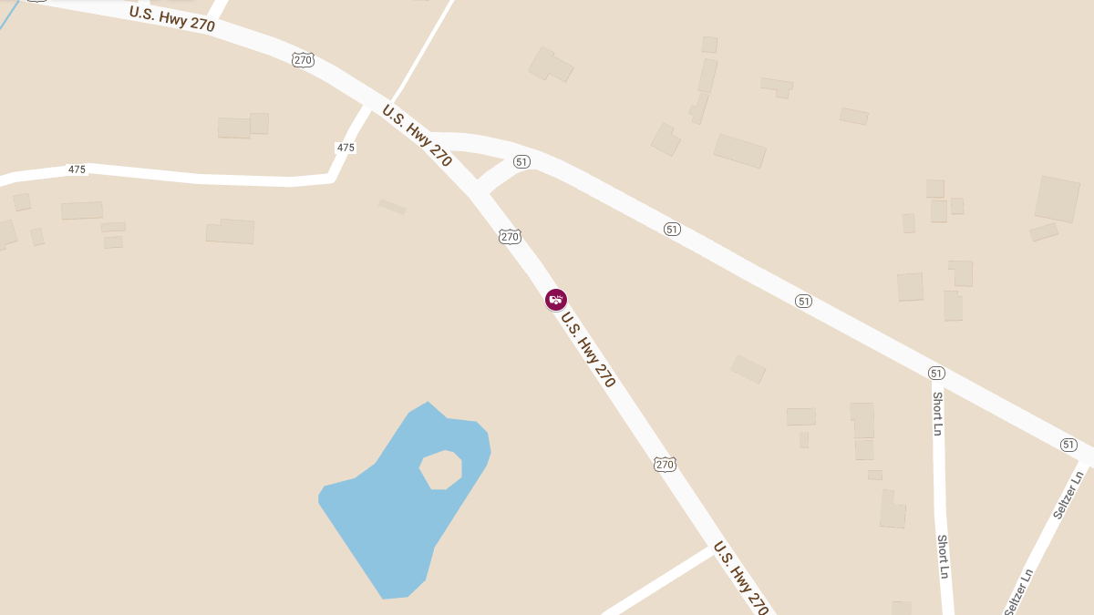 Crash with Injuries on EB U.S. Hwy 270 near SH 51