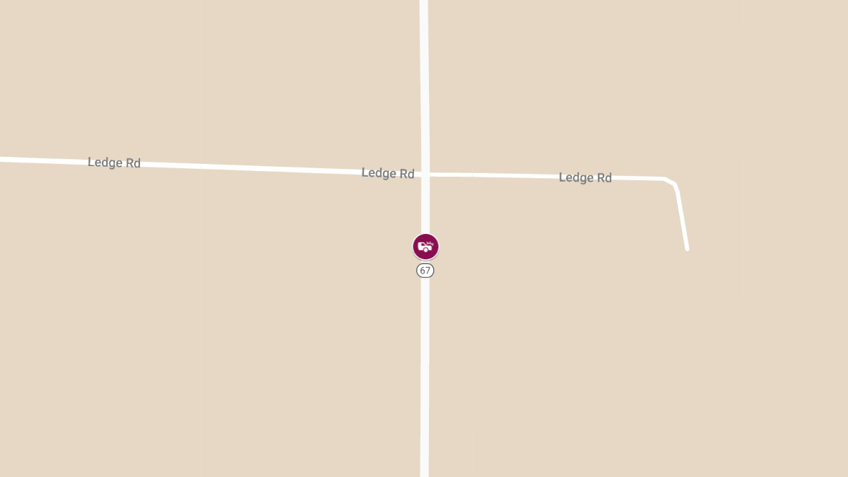 Crash with Injuries on SB I-49 Near Mile Marker 64.3