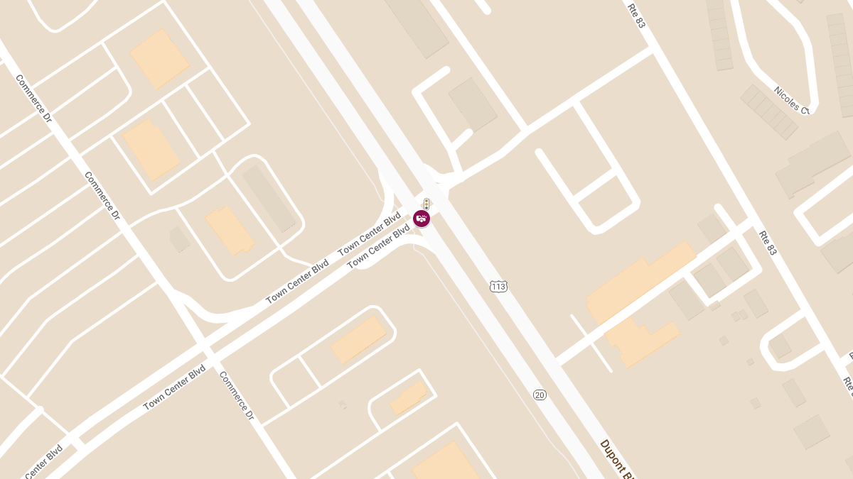 Crash with Injuries on SB US-113 near Centerview Dr