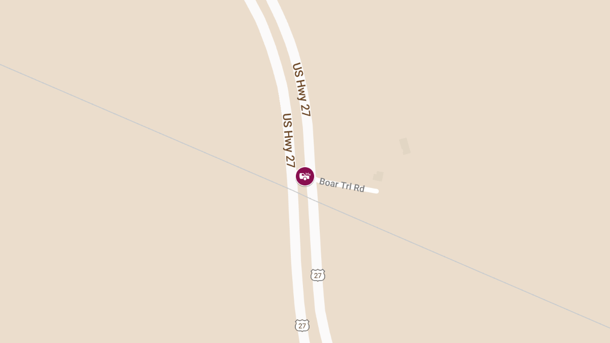 Crash with Injuries on US-27 at Boar Hammock Ranch Rd