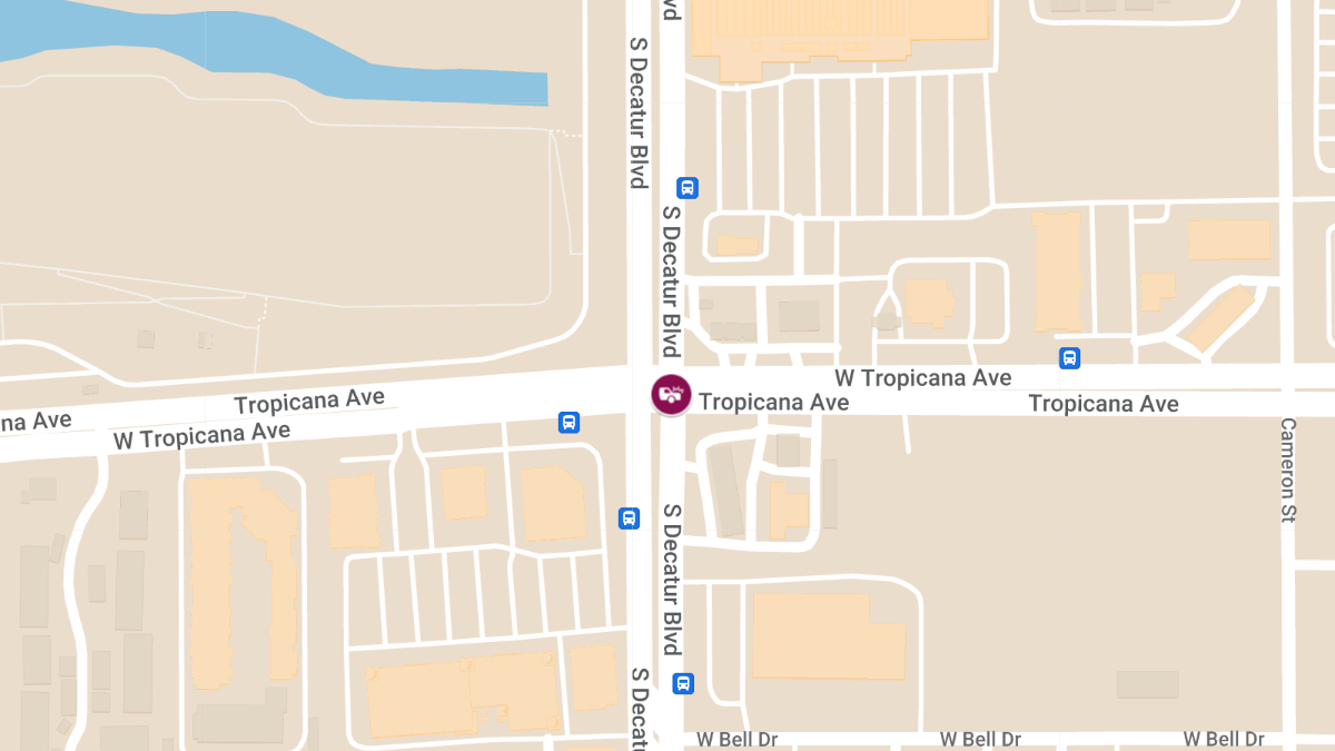 Crash with Injury at S Decatur Blvd & W Tropicana Ave