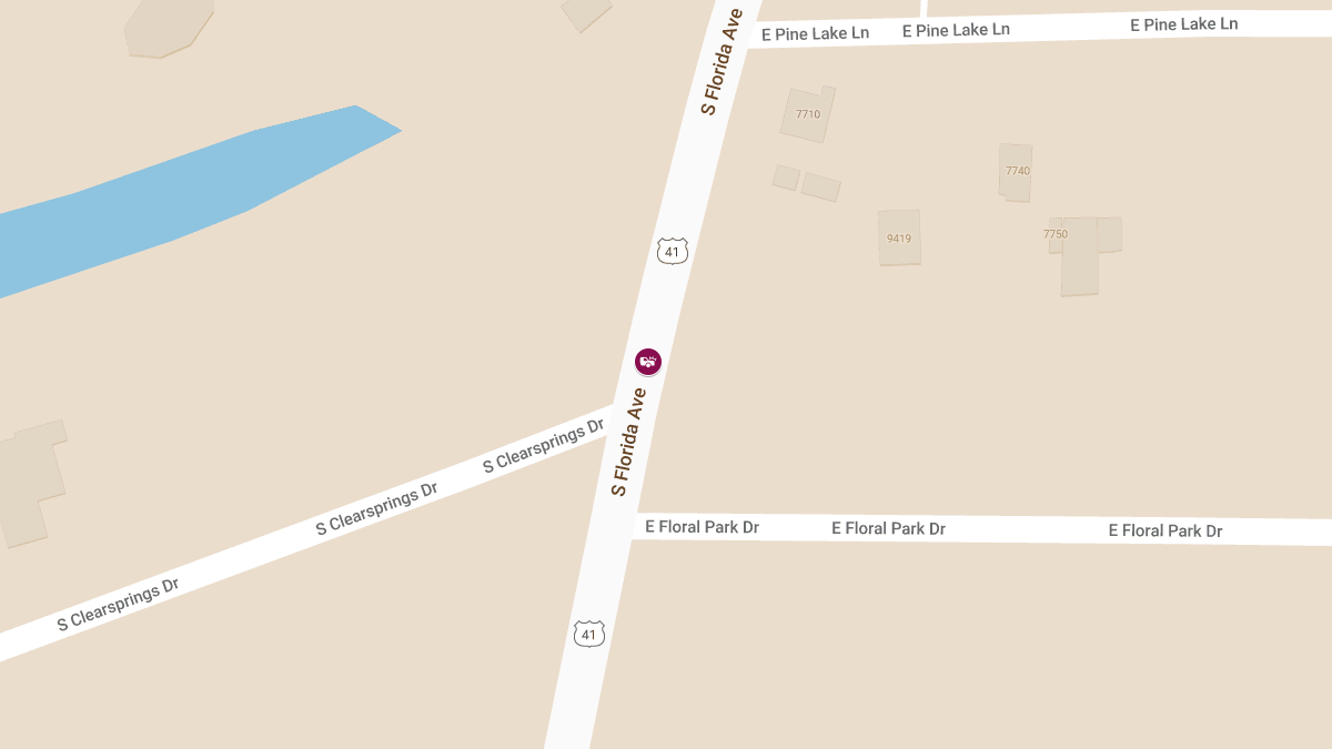 Crash with Injury on S Florida Ave