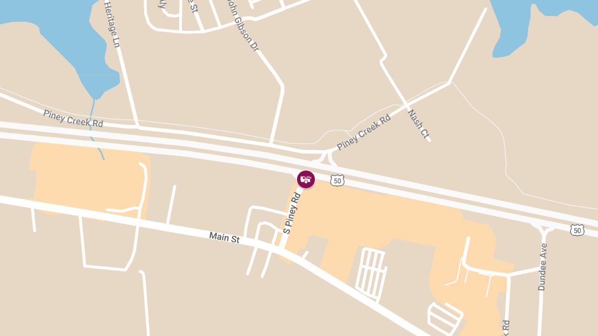 Crash with Medical Emergency on S Piney Rd and Rte 50