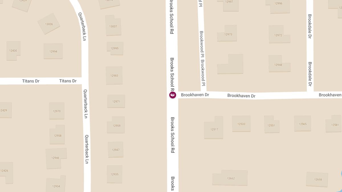 Crash with Possible Injuries at Brooks School Rd and Brookhaven Dr
