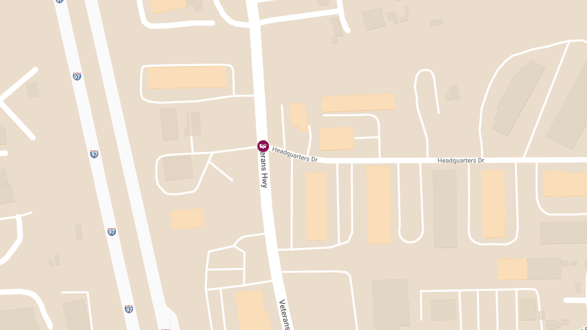 Department Vehicle Involved in Crash at Headquarters Dr & Veterans Hwy Causing Injuries