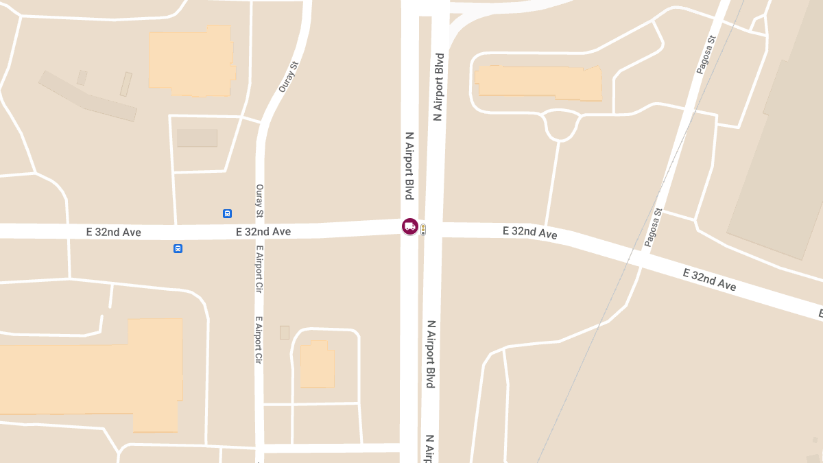 Driver Killed in Crash with Semi-Truck at E 32nd Ave & N Airport Blvd