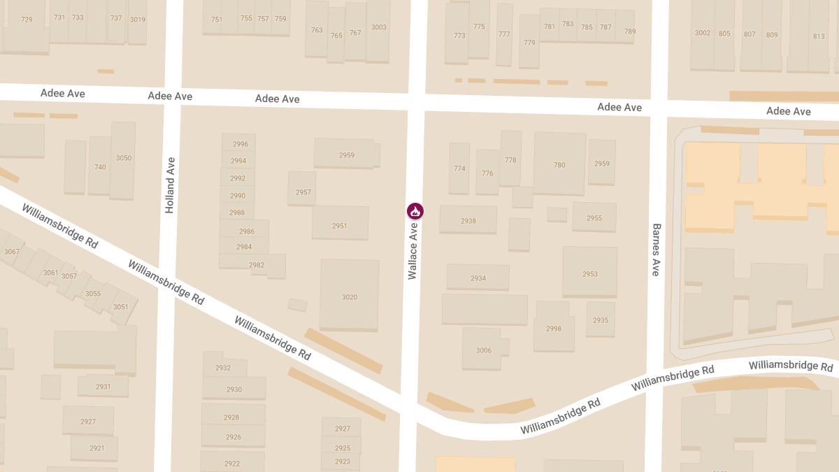 Eight Injured in Five-Alarm Apartment Fire at 2910 Wallace Ave