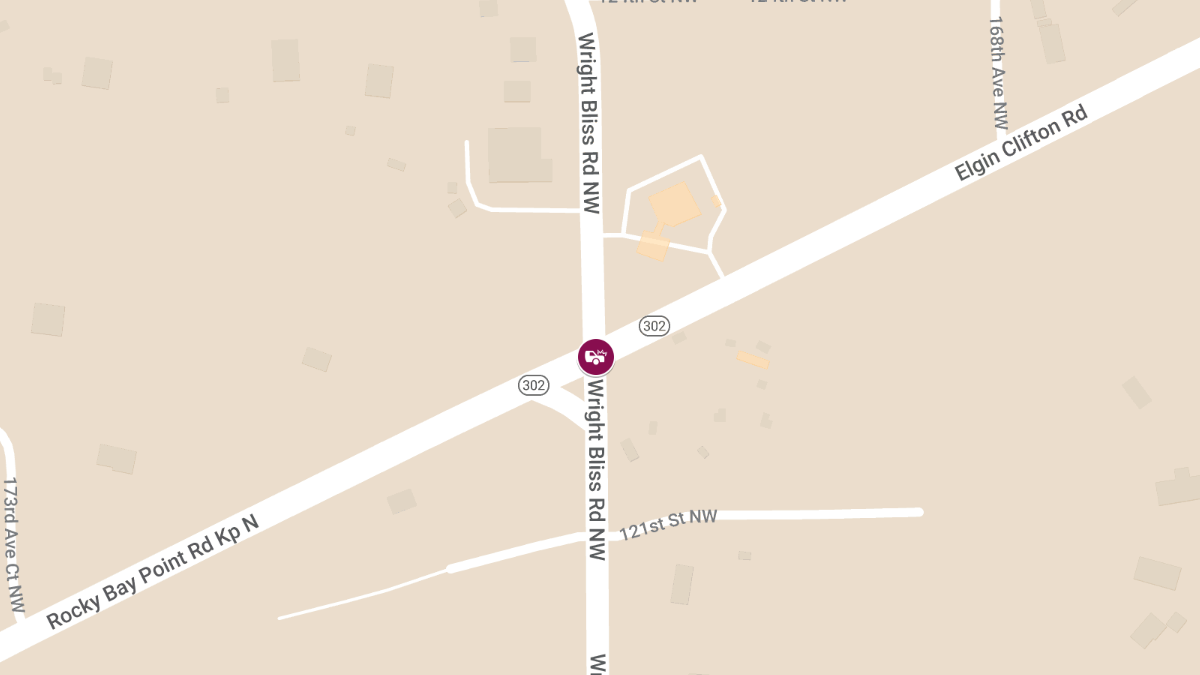 Electric Bicyclist Critically Injured in Crash at SR-302 and Wright Bliss Rd NW