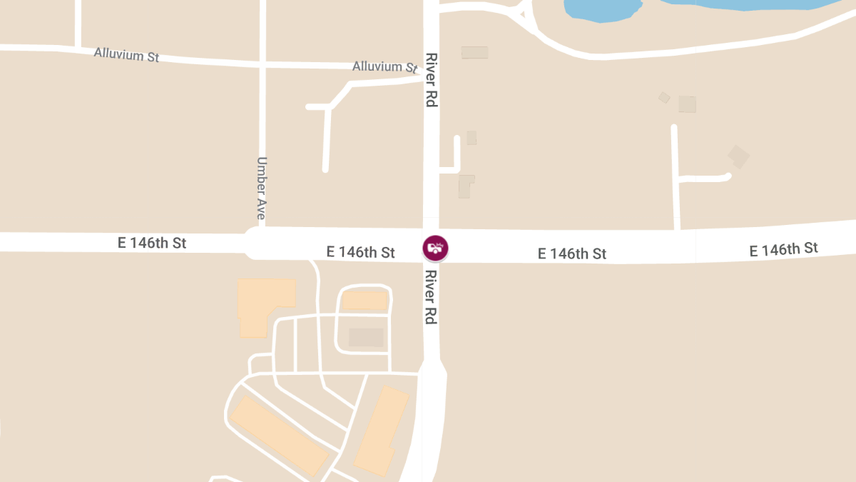 Entrapment Accident with Injuries at E 146th St & River Rd