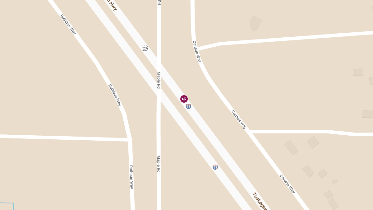 Entrapment Injury Accident on SB I-75 Near 130mm