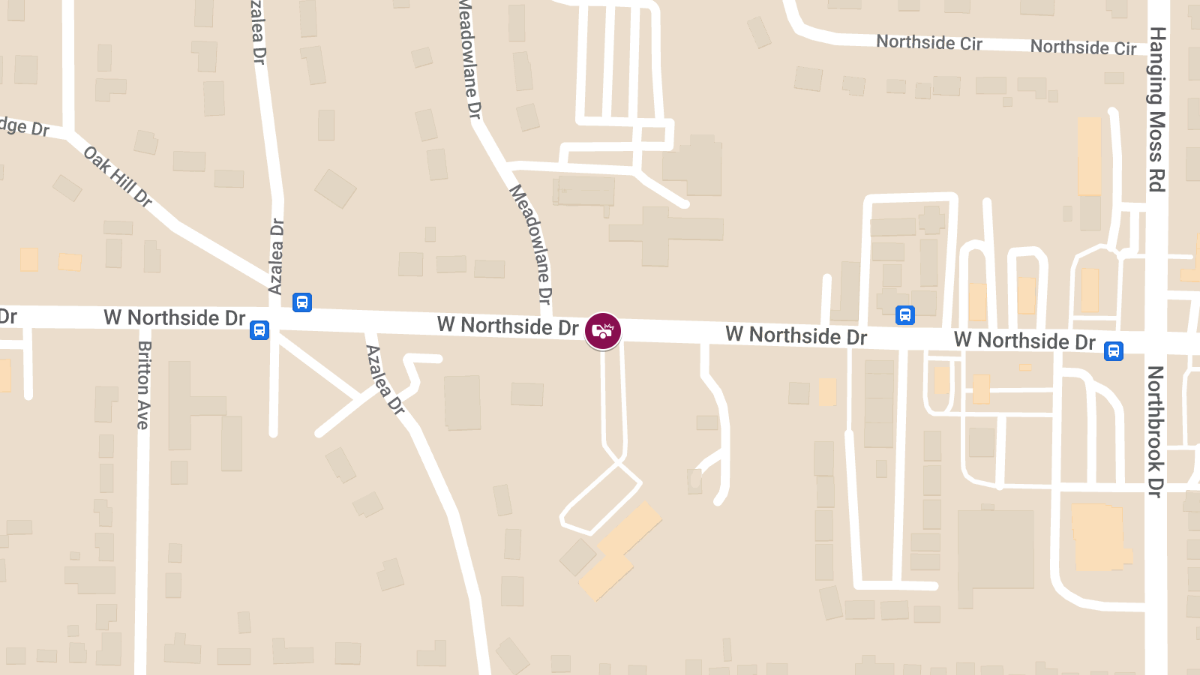 Fatal Accident at West Northside Dr & Meadowlane Dr