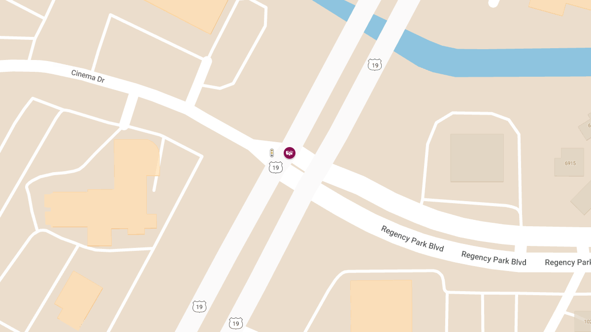Fatal Accident on US-19 at Cinema Dr