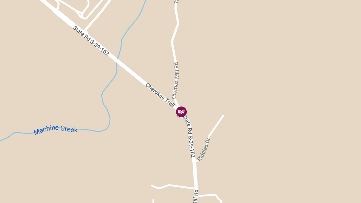 Fatal Collision at Thomas Mill Rd and Cherokee Trail