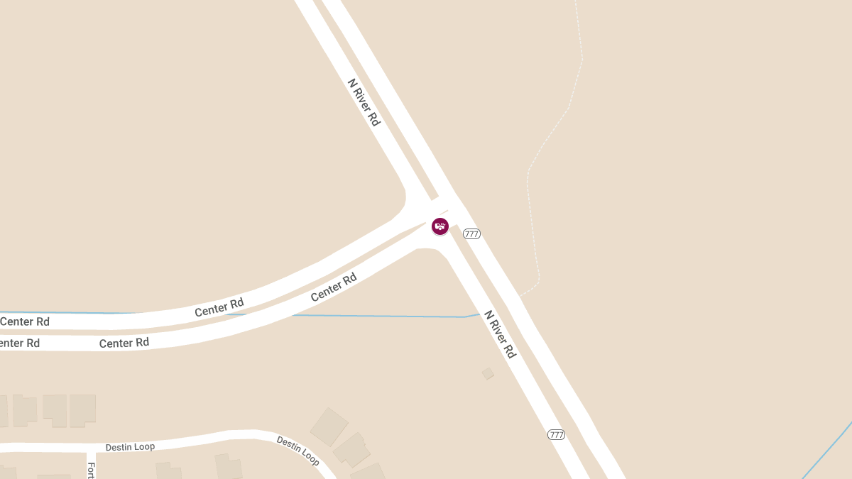 Fatal Crash Blocks N River Rd at Center Rd