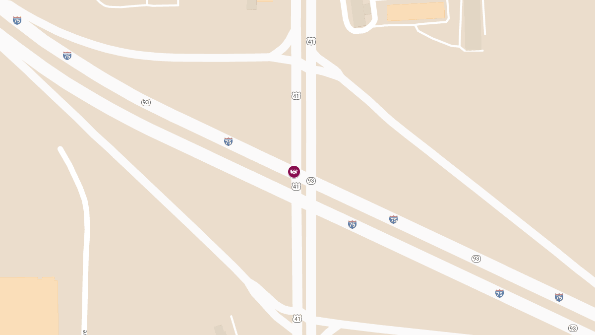 Fatal Crash Blocks SR-47 and I-75 NB Exit Ramp