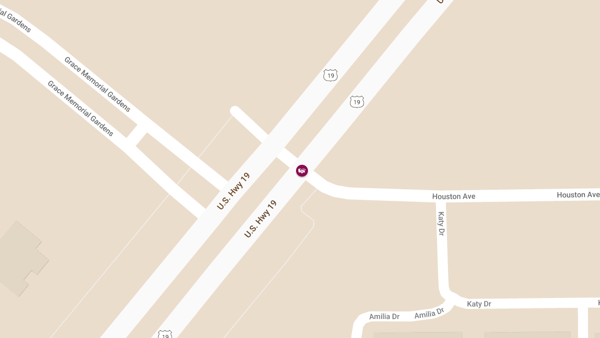 Fatal Crash Closes NB US-19 at Houston Ave