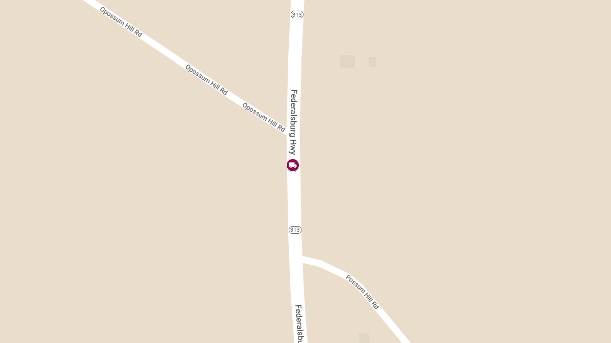 Fatal Crash Involving Salt Truck on Federalsburg Hwy Near Possum Hill Rd