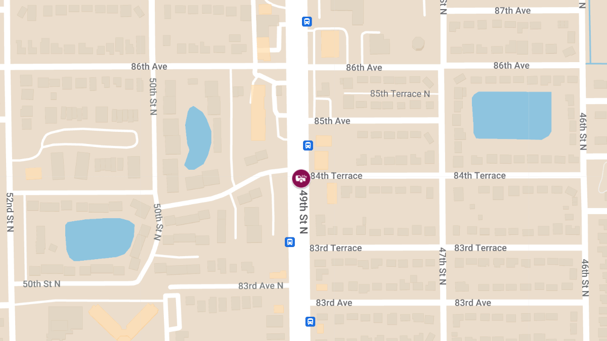 Fatal Crash on 49th St N Near 5985 Address