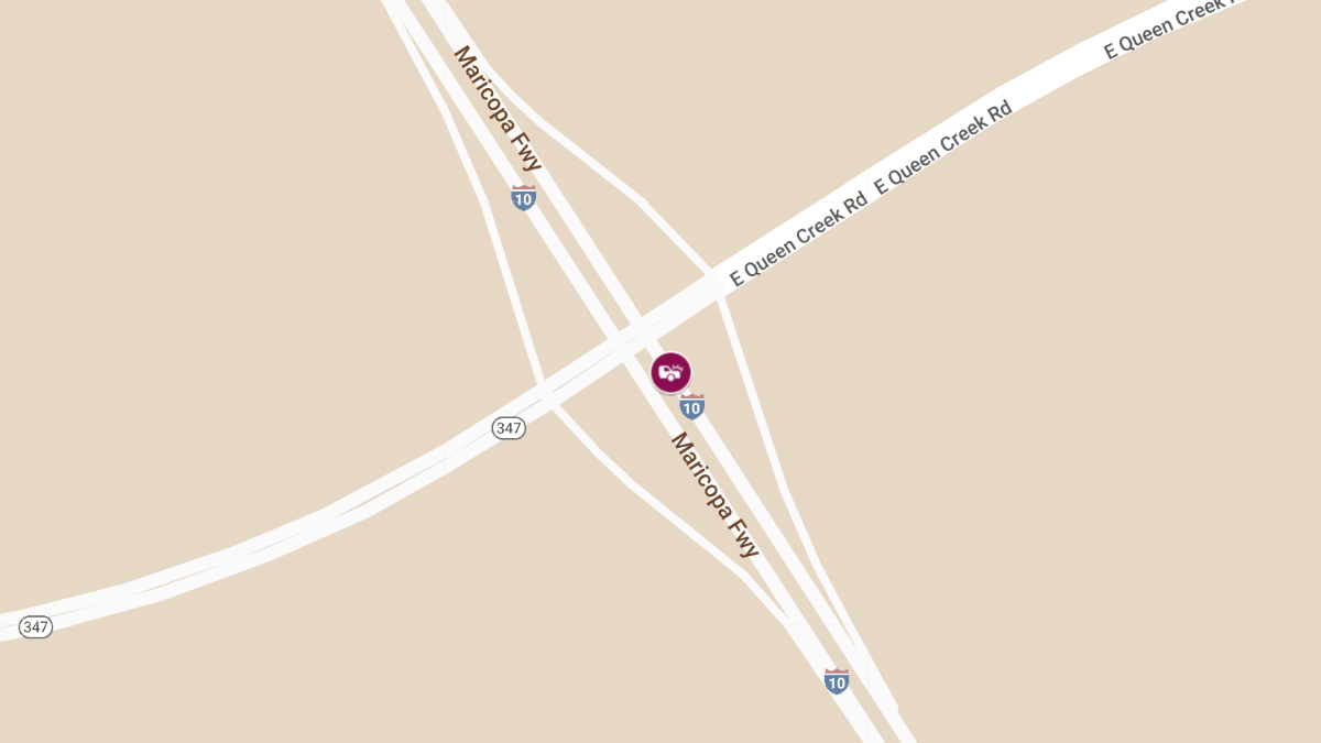 Fatal Crash on I-10 Near Queen Creek Rd