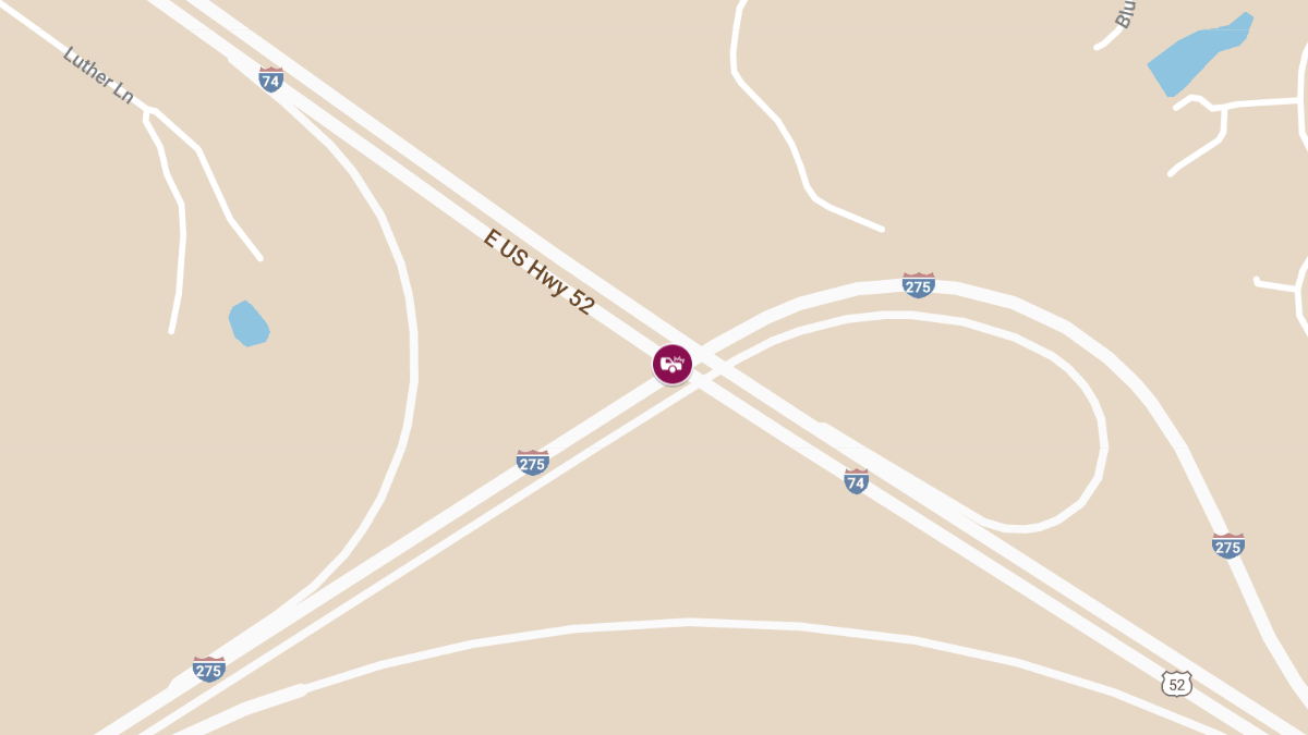 Fatal Crash on I-275 WB at I-74 Split