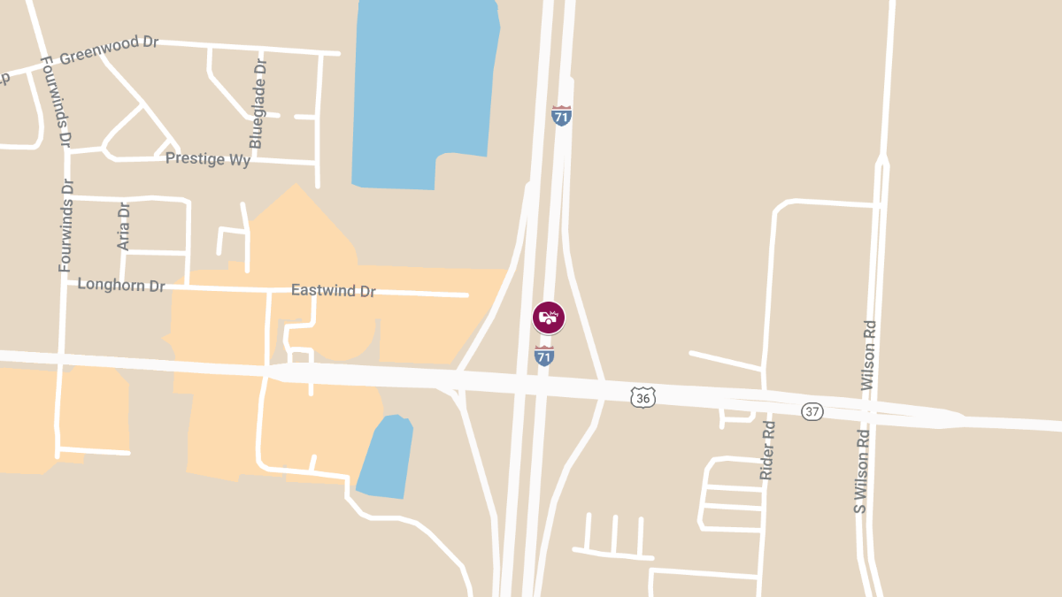 Fatal Crash on I-71 Near US-36 SR-37