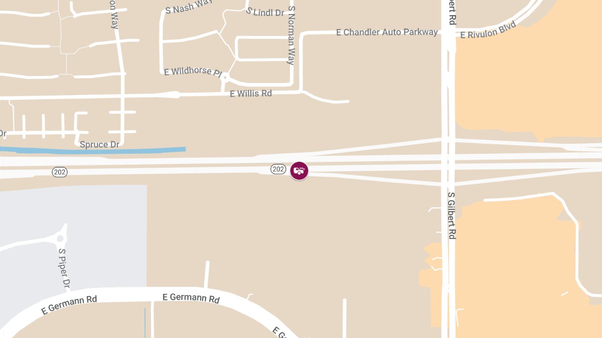 Fatal Crash on Loop 202 Santan Near Gilbert Rd
